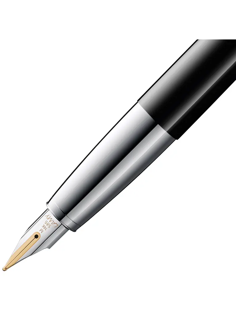 Чорнильна Ручка Lamy Studio Лакована чорна F, Чорнила T10 Сині (4032676) - фото 2