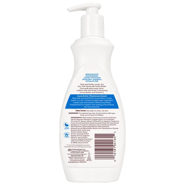 Лосьон для тіла Palmer's Cocoa Butter Formula® із вітаміном E щодня загоює та пом’якшує шкіру 400 мл - фото 2