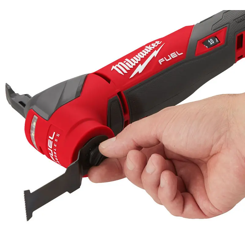 Інструмент багатофункціональний акумуляторний MILWAUKEE, M18 FMT-0X (каркас, універсальне лезо, шліфувальна підошва, шліфувальний - фото 10