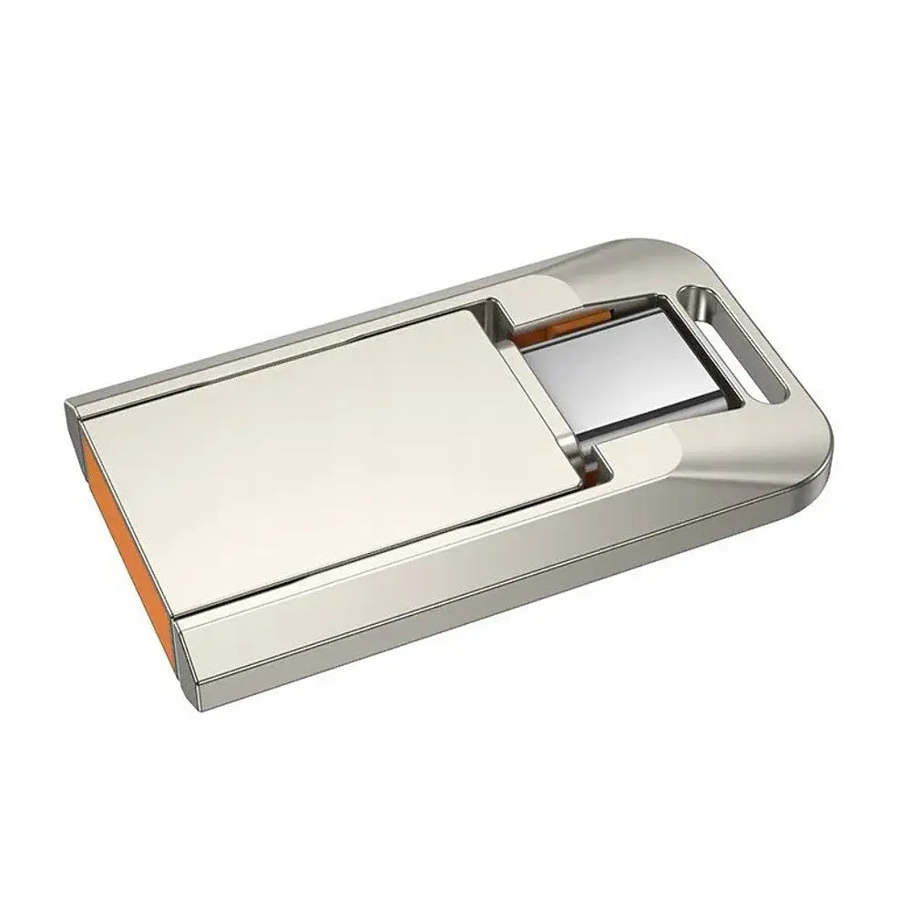 USB флеш накопичувач Hoco UD17 16GB Type-C металевий сріблястий - фото 3