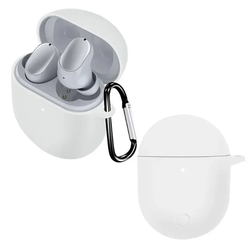 Чохол для навушників BeCover Silicon для Xiaomi Redmi Buds 3 Pro White (707466) - фото 2