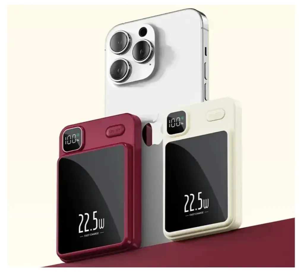 Мобільна зарядка Magnetic Power Bank 90.000mAh 22.5W ∙ Компактний та потужний павербанк Magnetic Power Bank 90.000mAh 22.5W - фото 3