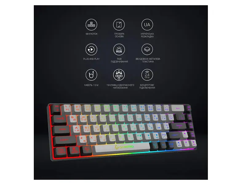 Клавіатура GamePro GK935 - фото 8