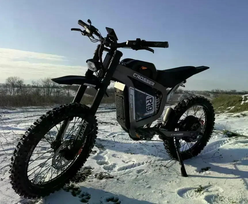 Электровелосипед Фетбайк Crosser Эндуро R19 (3000W, 72V, 40Ah) - фото 4