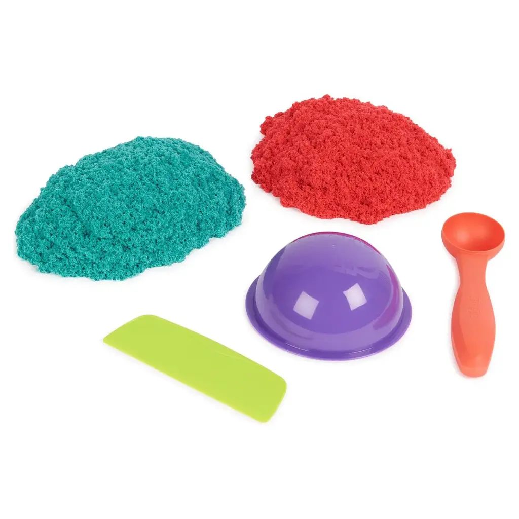 Набір для творчості Kinetic Sand Барвистий дует 2 кольори 680 г (71652) - фото 3