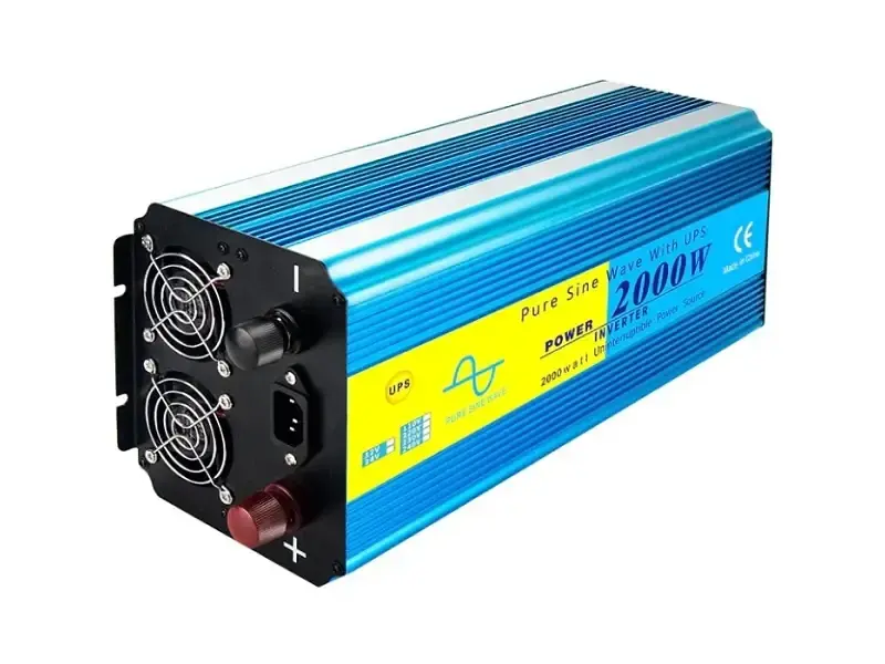 Автомобільний інвертор Choetech 12/220V 2000Вт (INV-C2000WUPS-EU) - фото 3