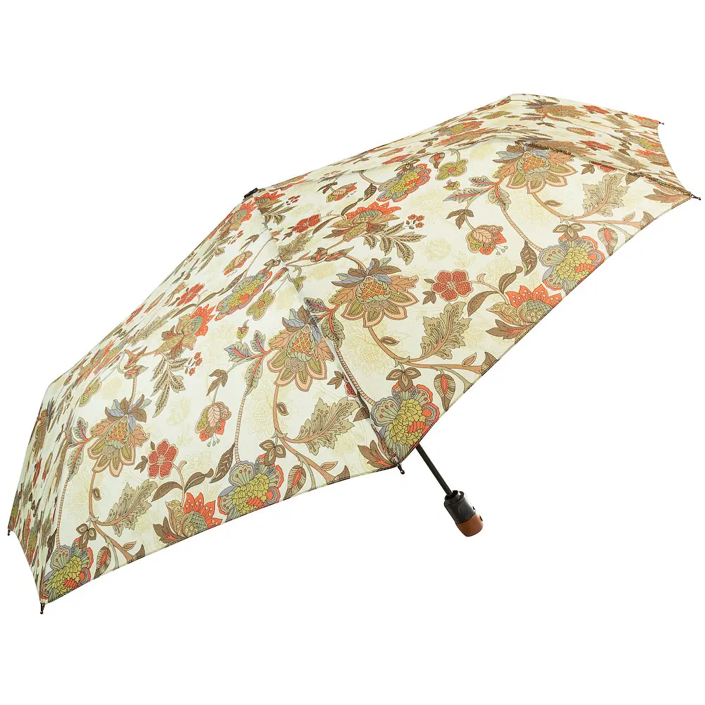 Женский складной зонтик полный автомат Airton 98 см зеленый - фото 2