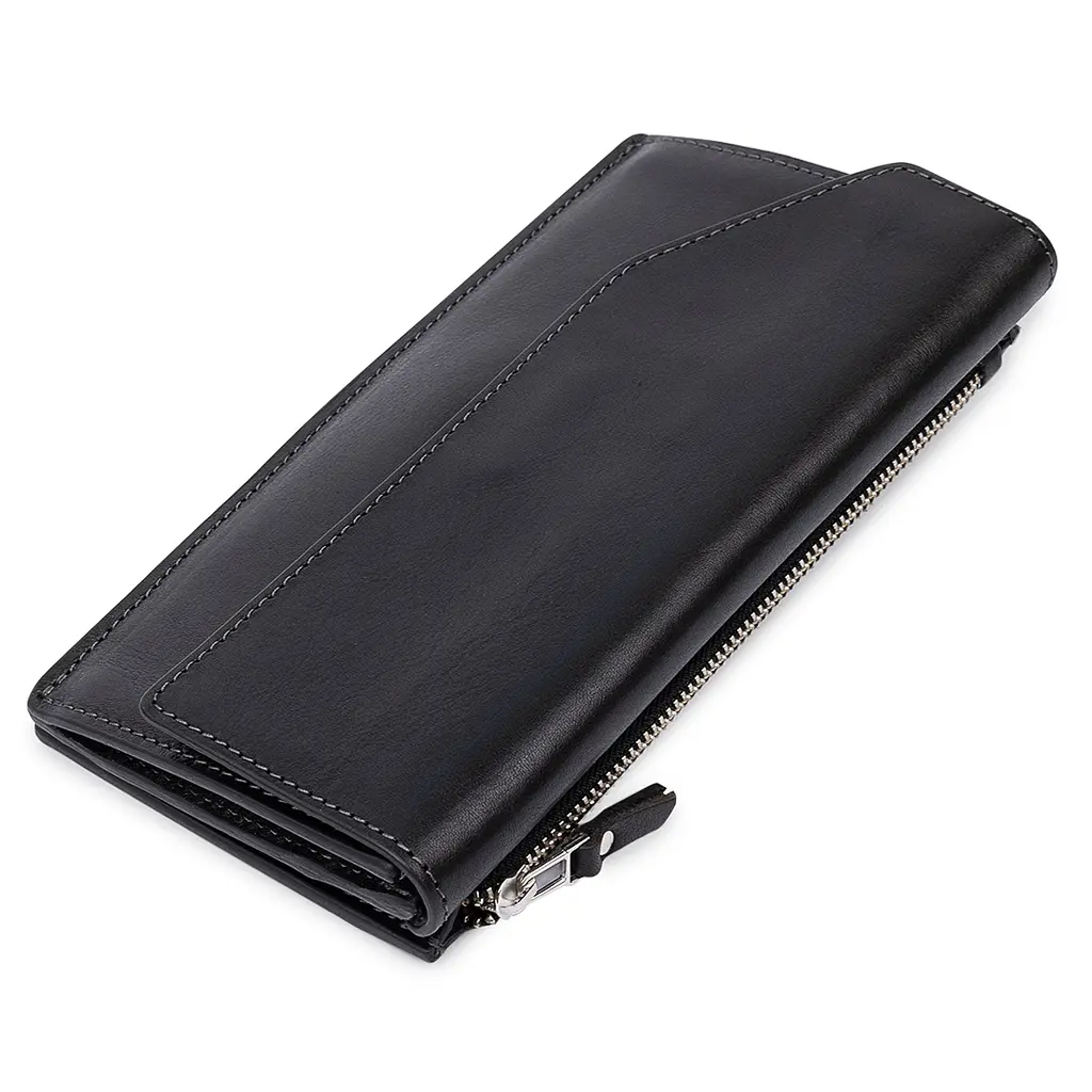 Портмоне кожаное GRANDE PELLE 19,5х11х2 см acs0018655 - фото 2