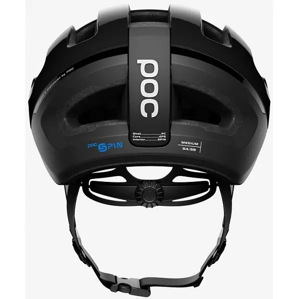 Велошлем POC Omne Air Resistance SPIN S Чорний - фото 3