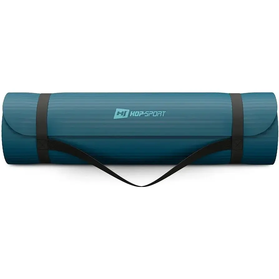 Коврик для йоги Hop-Sport HS-NB016GM NBR 1,5см темный морской - фото 8