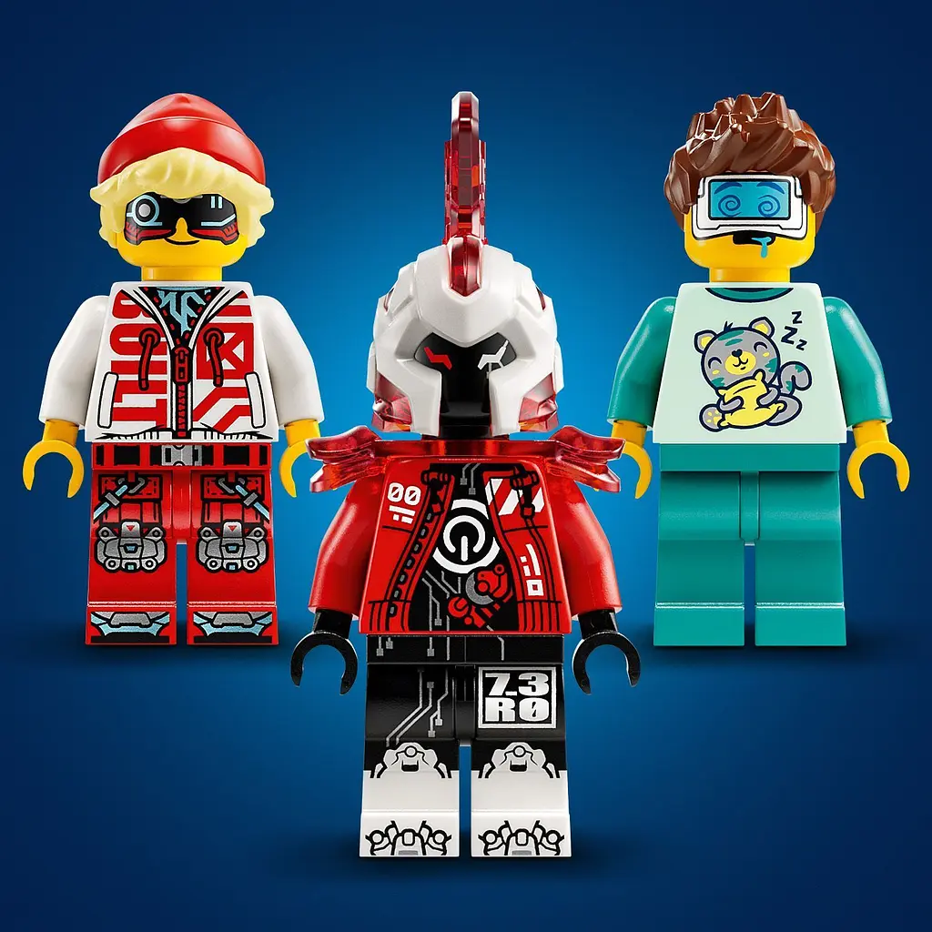 Конструктор LEGO DREAMZzz Робот-тигр Купера та Хот-род авто Зеро 1006 деталей (71497) - фото 6