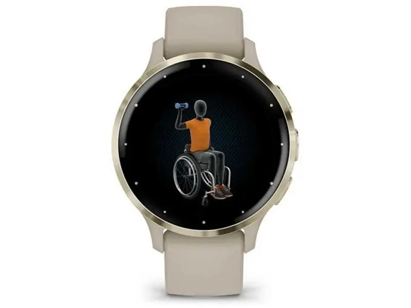 Смарт-годинник Garmin Venu 3s Soft Gold Stainless Steel Bezel with French Gray Case and Silicone Band (010-02785-52) - фото 6