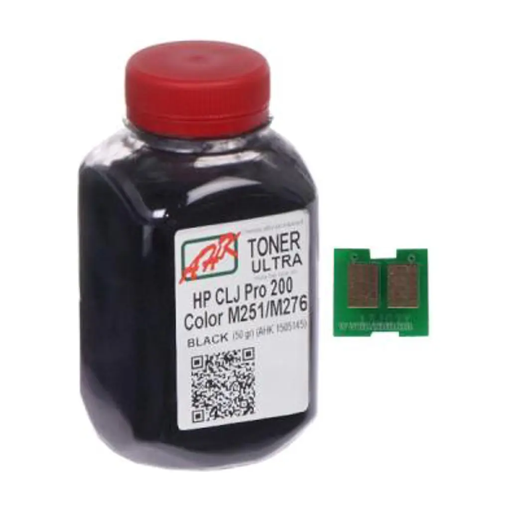 Тонер HP CLJ Pro 200/M251/M276n (131A) Black +chip AHK (1505157)