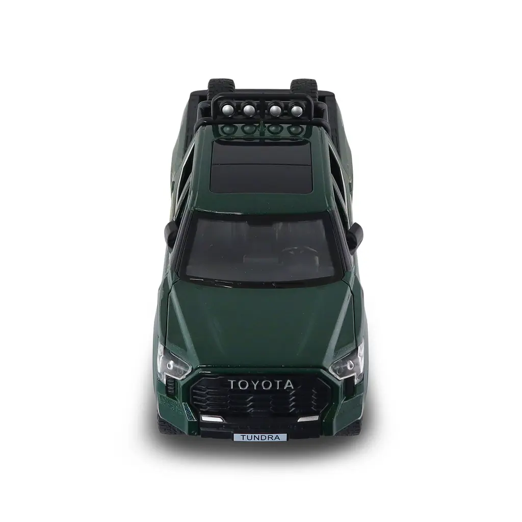 Автомодель TechnoDrive Toyota Tundra 1:24 зелена (KM08555) - фото 2