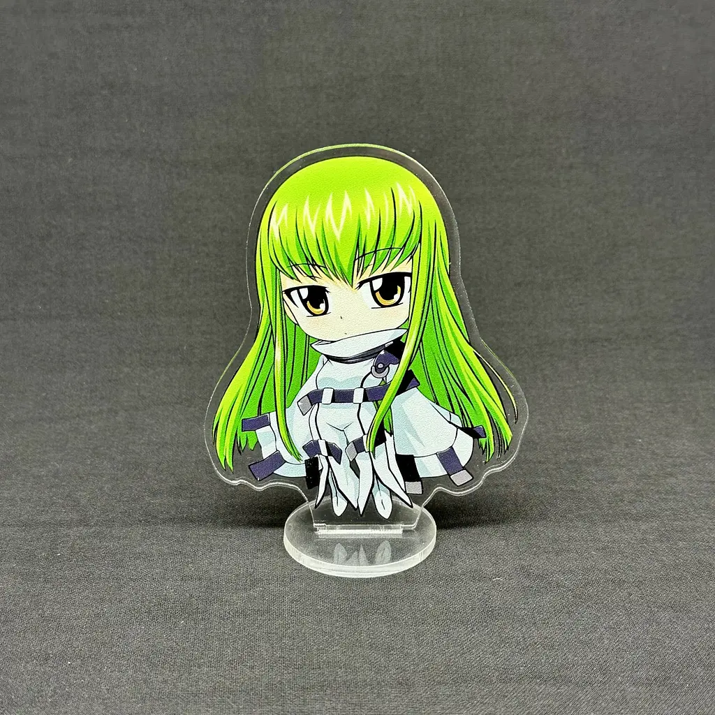 Акрилова колекційна фігурка Чібі Chibi Code Geass - Код Гіас: Повсталий Лелуш СіСі (C.C.) 10 см - фото 2