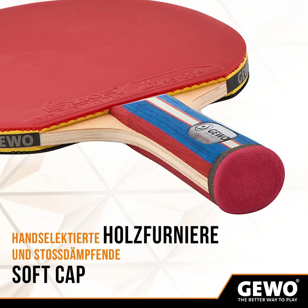 Ракетка для настільного тенісу Gewo Standard Pro FL (600300001) - фото 2
