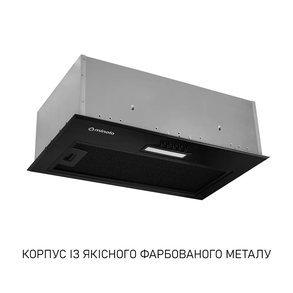 Витяжка повновбудована Minola HBI 5614 BLF 1000 LED - фото 2