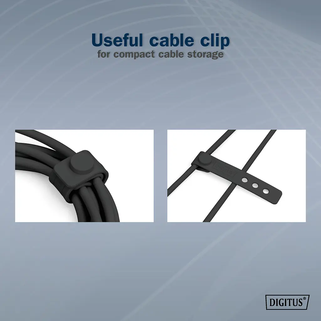 Кабель Digitus USB-C заряджання/синхронізації, USB 4.0 Gen 2, 20G, 240W teh0025058 - фото 7