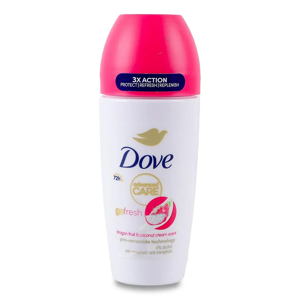 Антиперспірант Dove пітахая та кокосові вершки 50 мл - фото 2