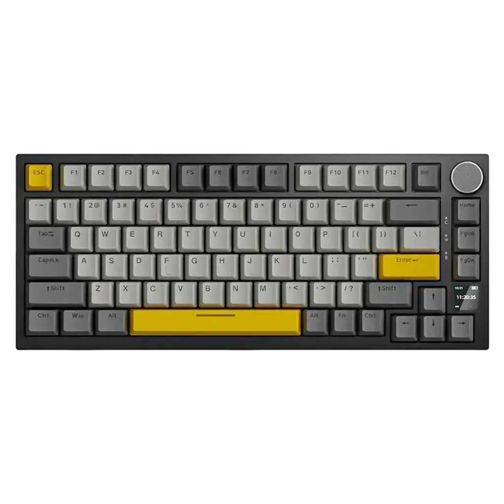 Ігрова механічна бездротова клавіатура AJAZZ AK820 Pro, Gift Switch, RGB, Hot-Swap, Rapid Trigger, Чорний - фото 2