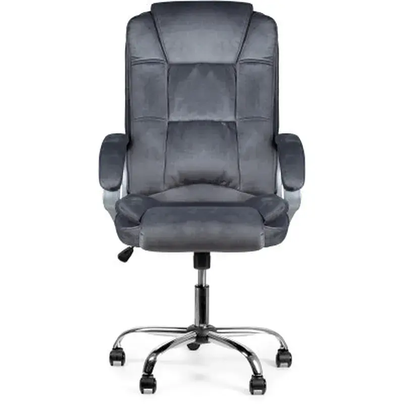 Офісне крісло Barsky Soft Microfiber Grey Soft-03 (Soft-03) - фото 8