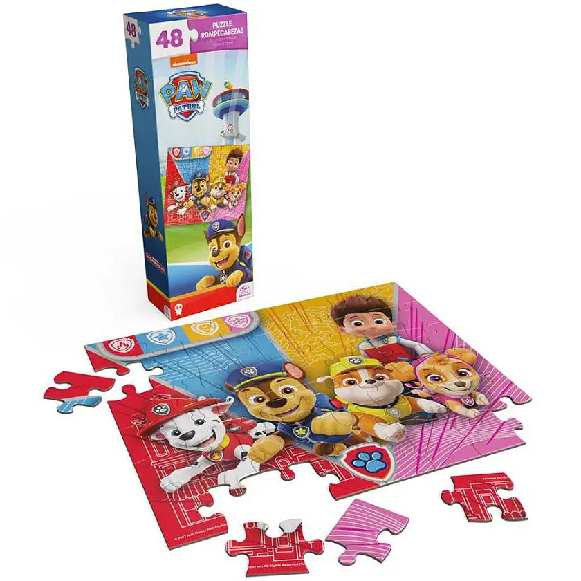 Пазл Paw Patrol Райдер та цуценята 48 елементів 26х23 см (SM98404/6067569-2) - фото 3