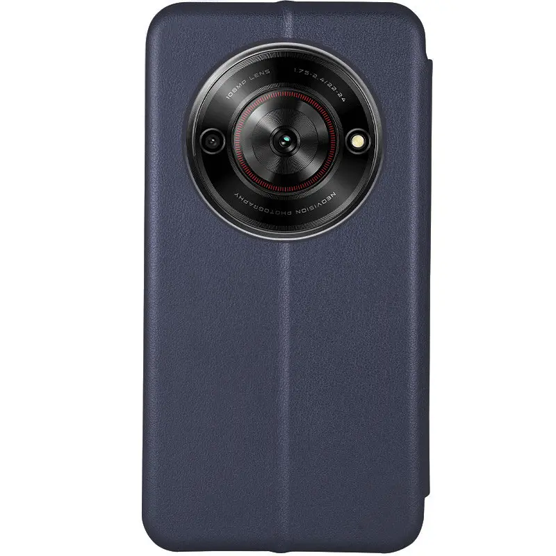 Кожаный чехол-книжка Classy для ZTE Nubia Focus Темно-синий - фото 2