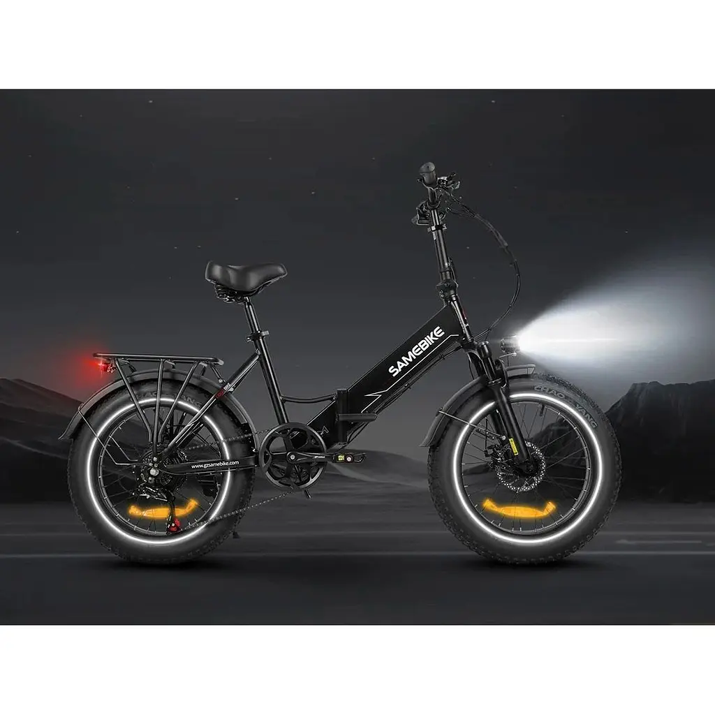 Електровелосипед Samebike LOTDM200-II Black [131845] - фото 8