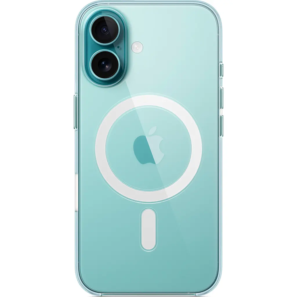 Чехол Clear Case with MagSafe для Apple iPhone 16 Plus Transparent AA [115335] - фото 6