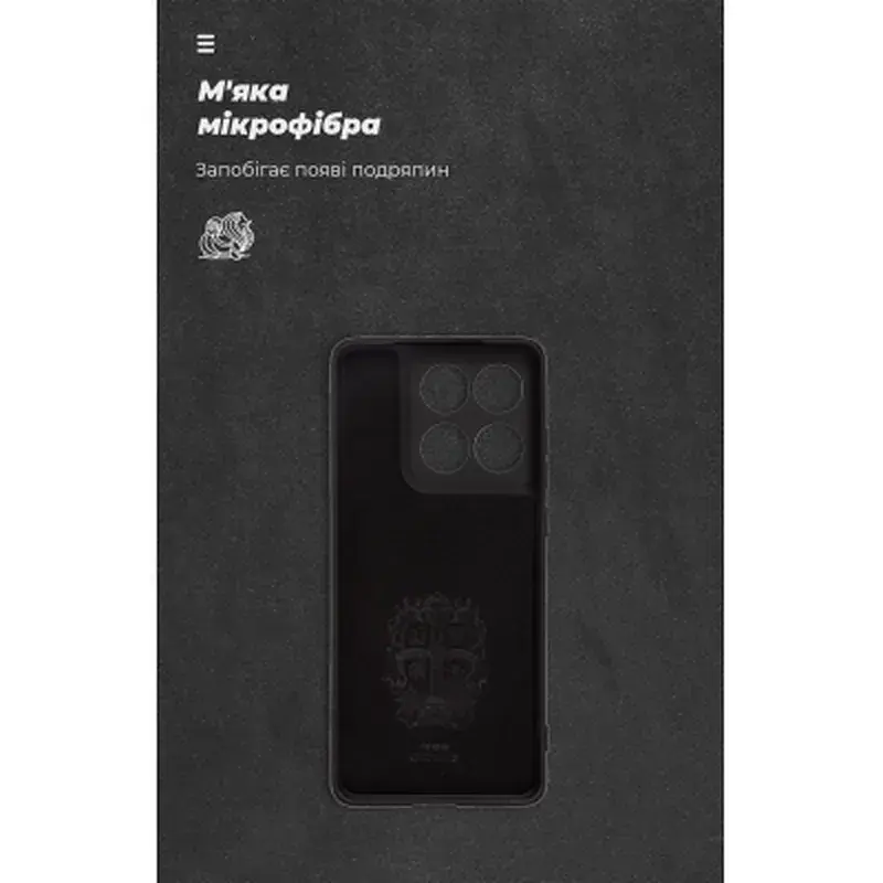 Чохол до мобільного телефона Armorstandart ICON Motorola Edge 60 Fusion 5G Black (ARM85382) - фото 4
