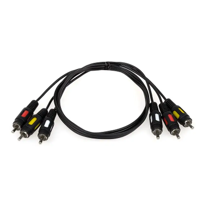 Кабель мультимедійний 3xRCA M to 3xRCA M 5.0m Atcom (10713)