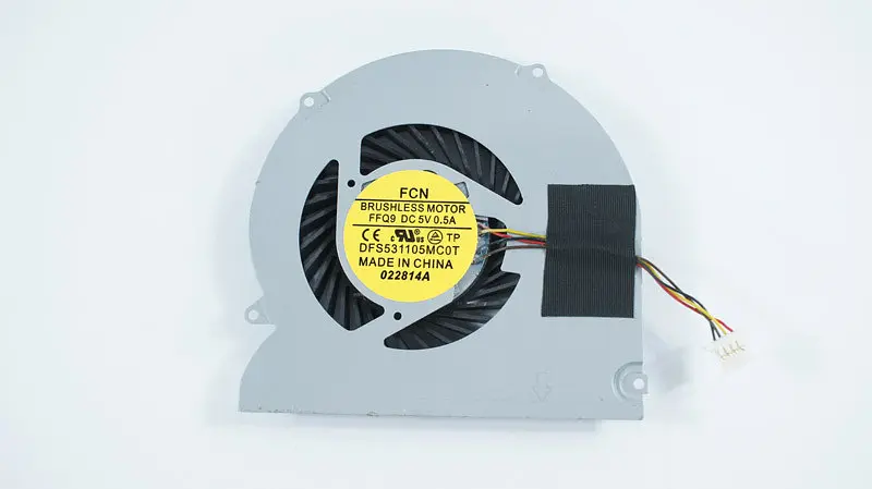 Вентилятор для ноутбука ACER ASPIRE 5830 5830T series DC 5V 0.5A 4pin (BRUSHLESS DFS531105MC0T) (Кулер) - фото 3