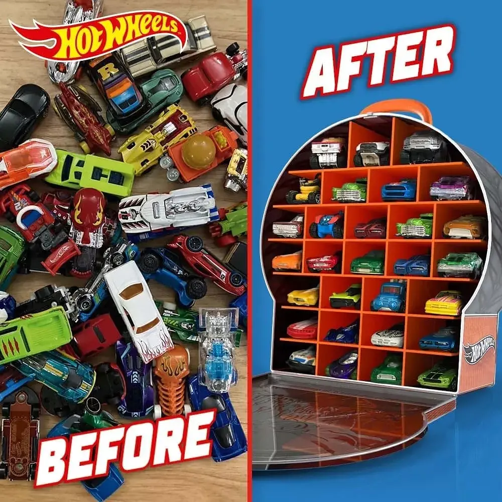 Контейнер-колесо для автівок Hot Wheels металевий (HWCC18) - фото 5