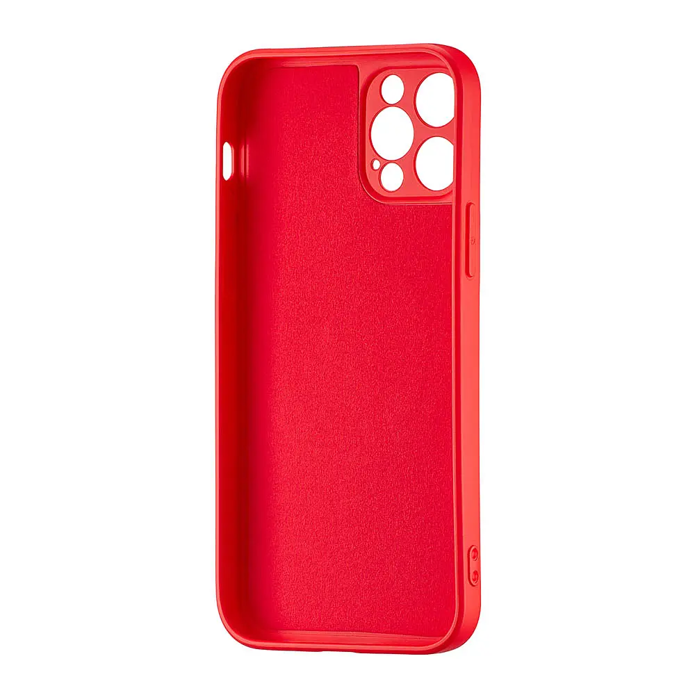 Чохол TPU with MagSafe Protected Camera iPhone 12 Pro Red - фото 2