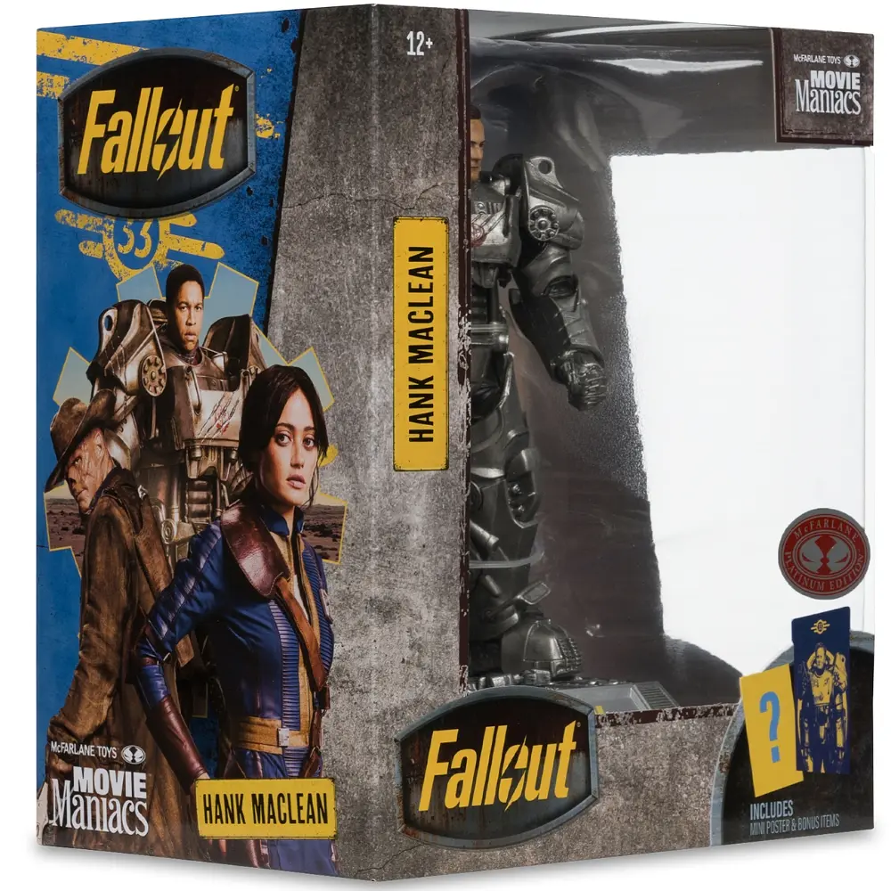 Фигурка Fallout Hank Maclean – S2 – Red Platinum Edition (Фалаут) 15 см - фото 8