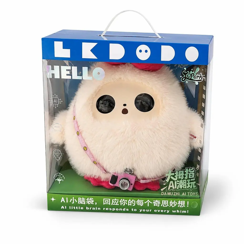 Розумна AI-іграшка Bobo PINK Smart AI Plush Toy голосове керування й під'єднання через Wi-Fi - фото 4