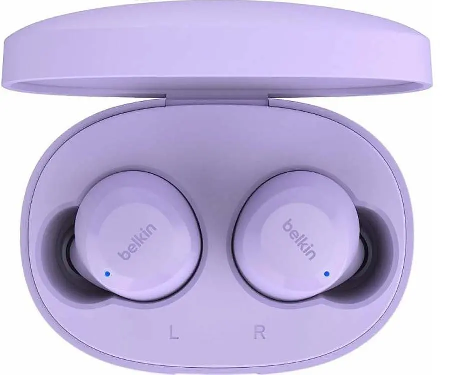 Наушники Belkin Soundform Bolt True Wireless Lavender (AUC009BTLV) - фото 4