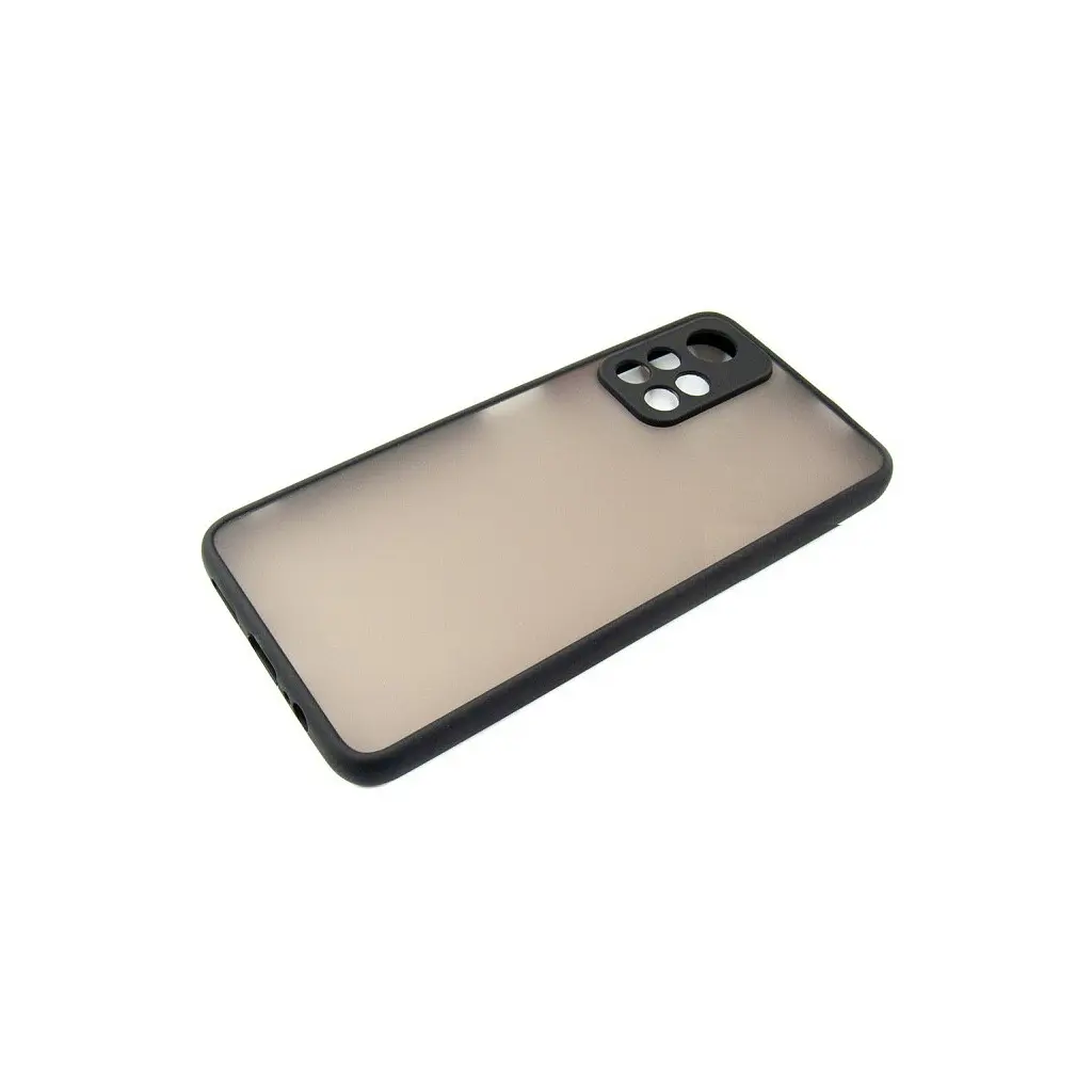 Чехол для мобильного телефона Dengos Matte POCO M4 Pro (black) (DG-TPU-MATT-102) - фото 3