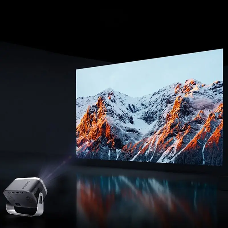 Проектор 4k Android Q10 Black - фото 6