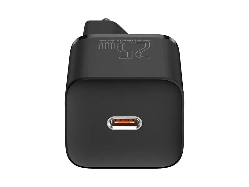Мережевий зарядний пристрій BASEUS Super Si Quick Charger 1C 25 W Black (CCSP020101) - фото 4