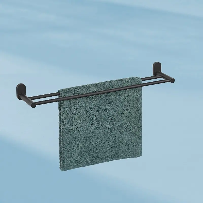 Тримач для рушників Kela Alessio чорний 60.5х12.5 см (22757) - фото 5