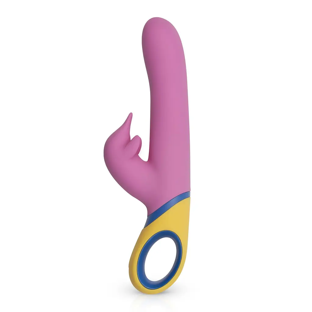 Вібратор-кролик з ротацією PMV20 Copy - Dolphin Vibrator - фото 3