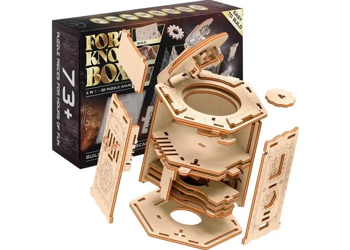 Головоломка-конструктор Quest Fort Knox 3D Constructor (ВР_ГККФК3Д) - фото 4
