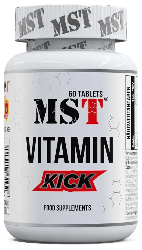 MST® Вiтамінно – Мінеральний Комплекс Vitamin Kick - 60 таблеток