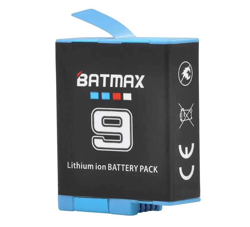 Акумулятор Batmax 1780mAh для екшн-камер GoPro Hero 9 / Hero 10 / Hero 11 (аналог SPBL1B/AHDBT-901) - фото 2