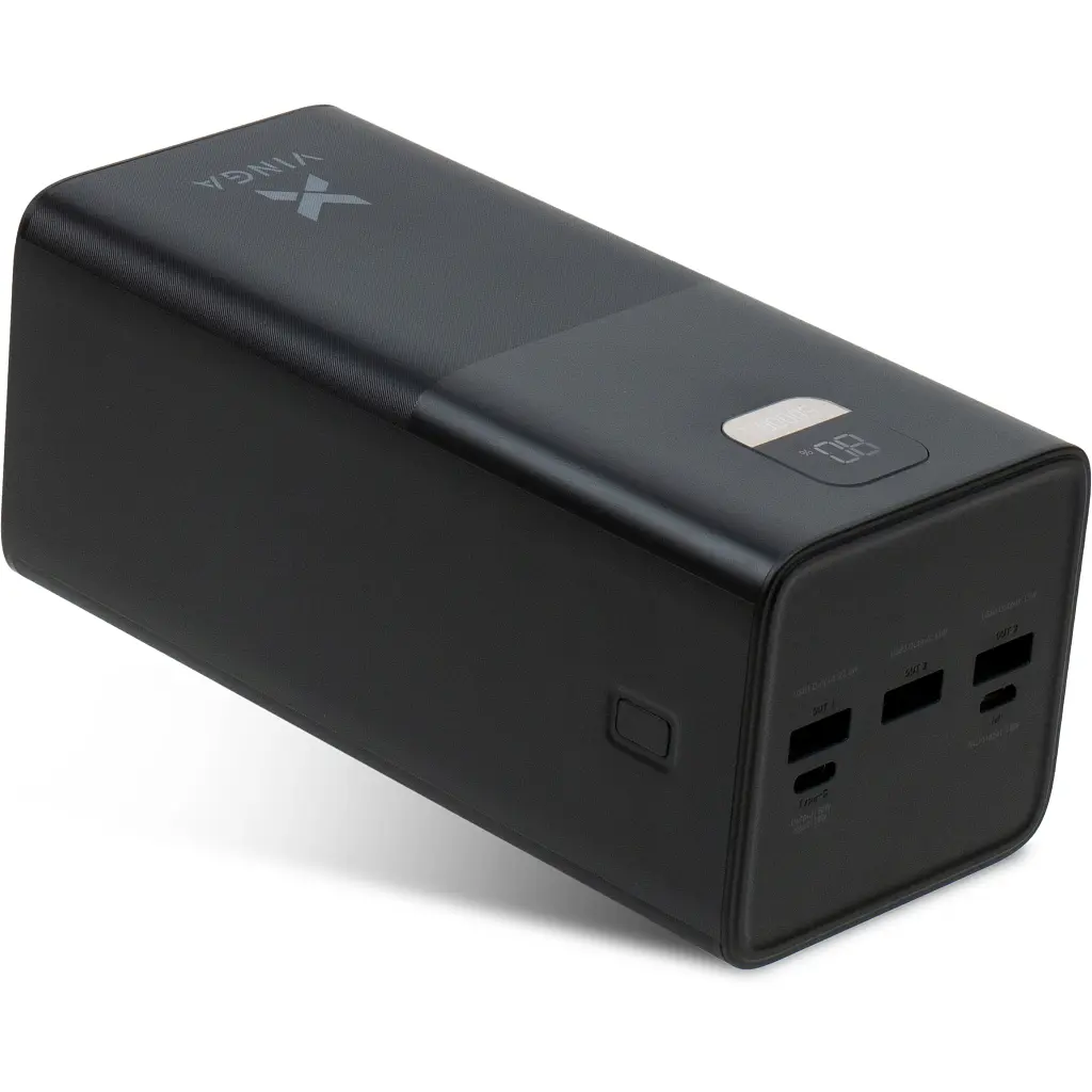 Батарея універсальна Vinga 50000 mAh 22.5W Display Black (VPBB5022) - фото 3