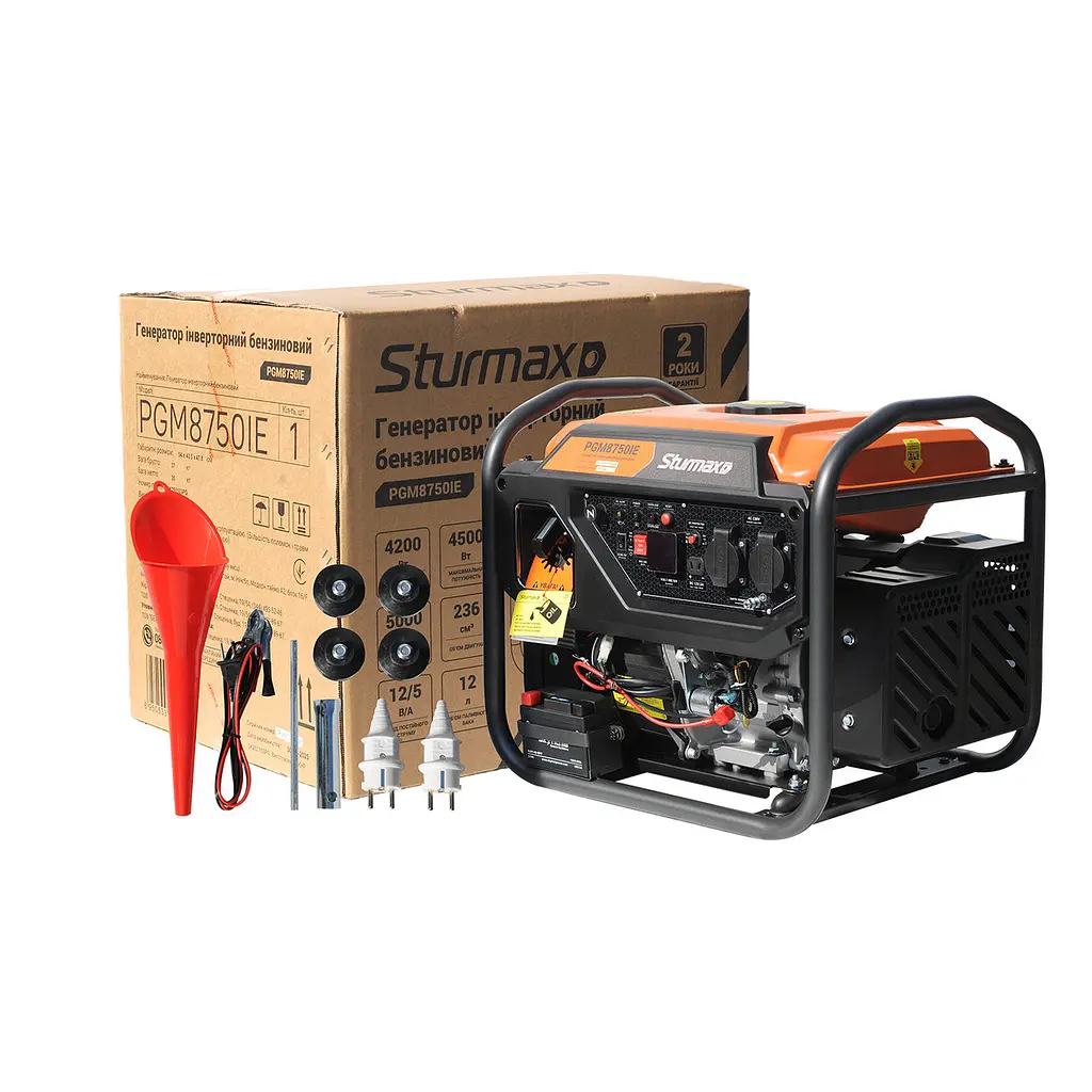 Генератор бензиновий інверторний Sturmax PGM8750IE - фото 9