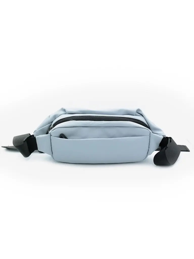 Сумка-слінг 38 x 16 x 6 см Weatro Сіра ssch-kit-0018 (ssch-kit-0018) - фото 3