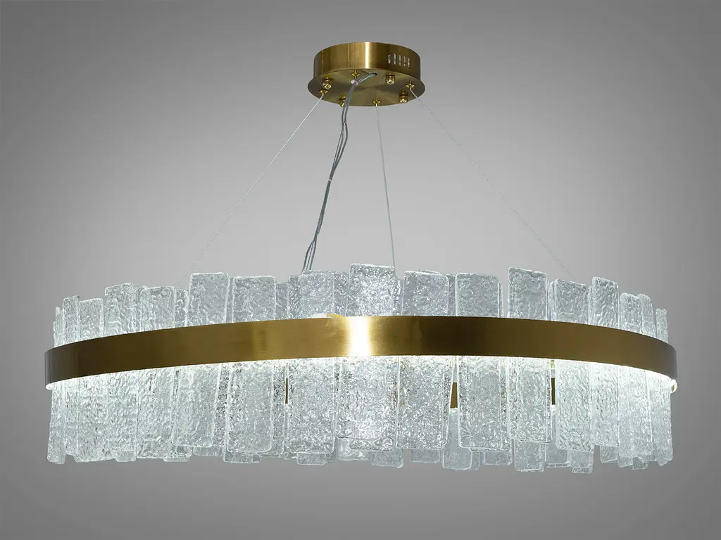 Люстра стельова LED Diasha 817/800BR 190W, 10450 лм, бронзова, класичний стиль для вітальні - фото 2