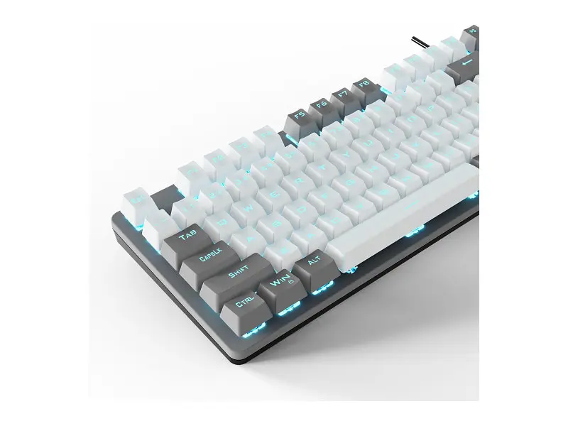 Клавіатура Aula Wind F3287 Mechanical White/Grey KRGD Blue USB EN/UA (6948391240688) - фото 4